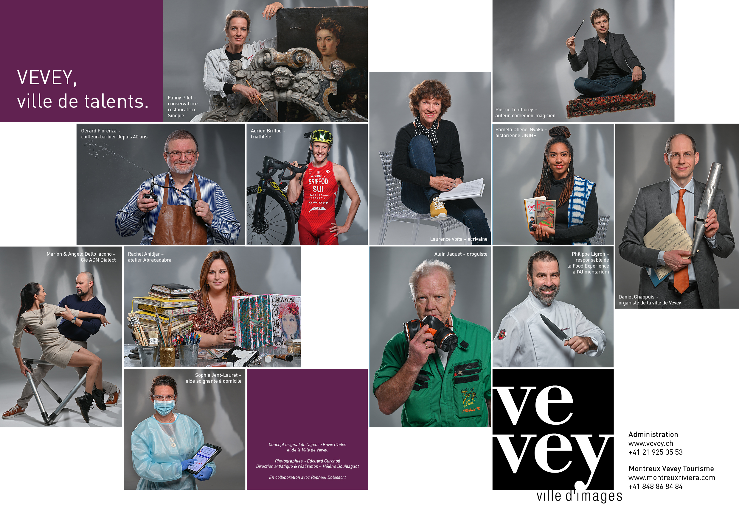 13 personnalités se mettent en avant pour Vevey